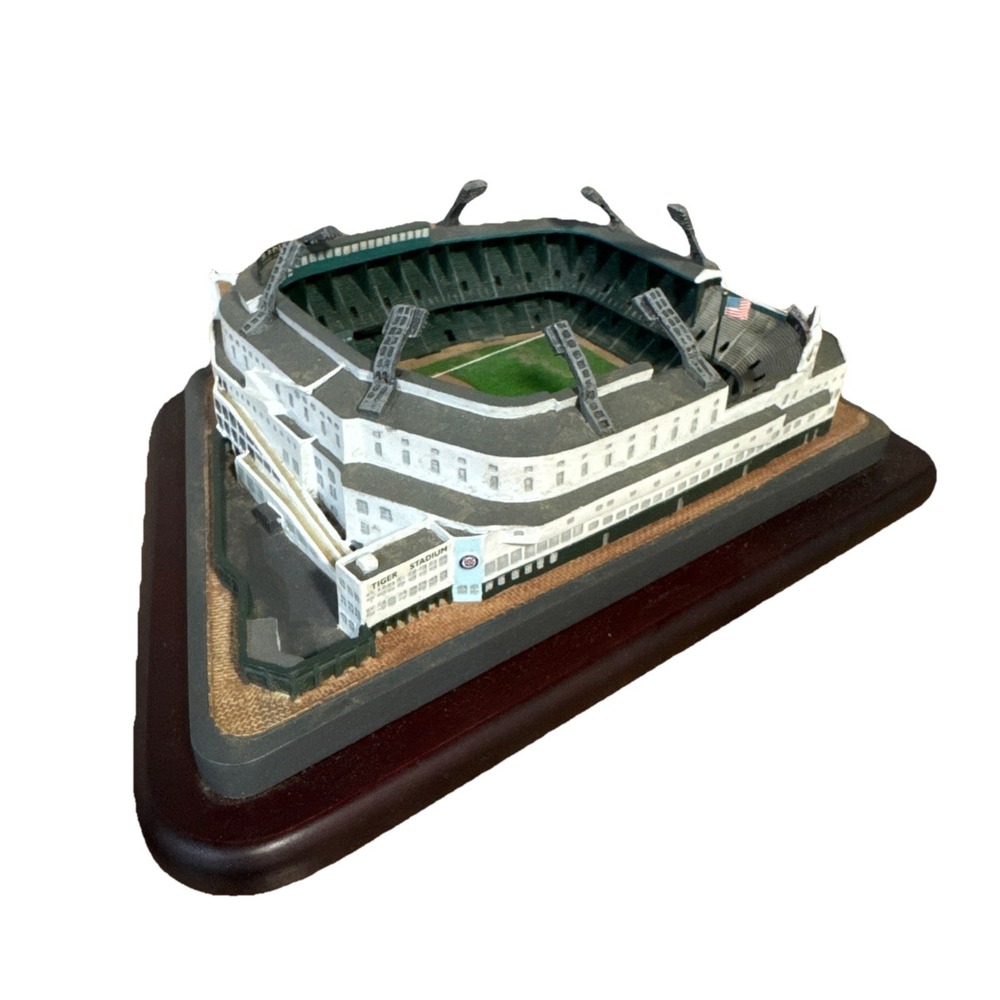 Danbury Mint Tiger Stadium Detroit Tigers Replica Model MLB Baseball Model
